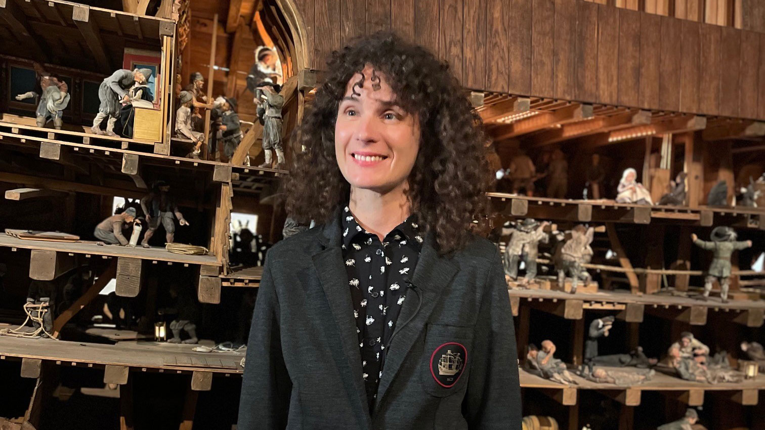 Museipedagog Vasamuseet Genomskarningsmodell Foto Annelie Karlsson